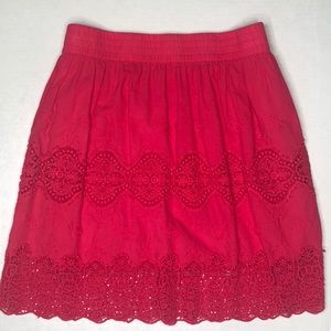 Grace Elements pink A-line skirt L